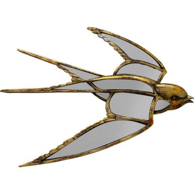 Настінна прикраса дзеркальна KARE DESIGN Swallow Mirror, 37х25 см, (золотий) 52900 у Києві купити kare-design меблі світло декор