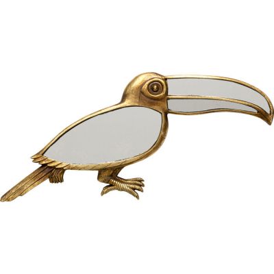 Настінна прикраса дзеркальна KARE DESIGN Toucan Mirror, 43x17 см, (золотий) 58281 в Киеве купить kare-design мебель свет декор