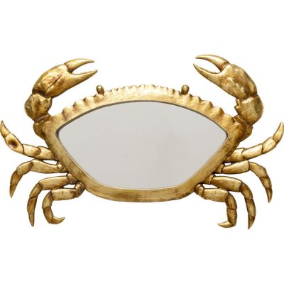 Настінна прикраса дзеркальна KARE DESIGN Crab Mirror, 57x34 см, (золотий) 58283 в Киеве купить kare-design мебель свет декор