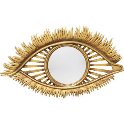 Настінна прикраса дзеркальна KARE DESIGN Eye Mirror , 47x27 см, (золотий) 58643 в Киеве купить kare-design мебель свет декор