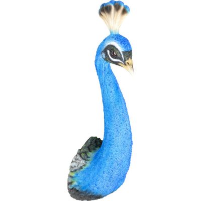 Настінна фігура KARE DESIGN Peacock, 68 см, (синій) 51793 у Києві купити kare-design меблі світло декор