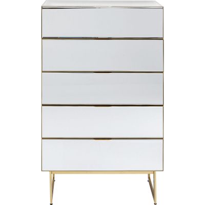 Комод высокий Soran 5 Drawers Gold 65x114cm 87679 в Киеве купить kare-design мебель свет декор