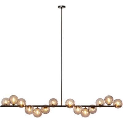 Світильник підвісний KARE DESIGN Scala Balls Black, 155х138 см, (чорно-бежевий) 52511 у Києві купити kare-design меблі світло декор