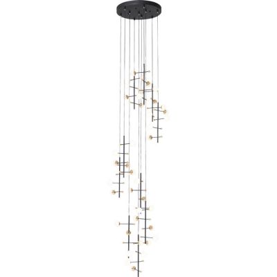 Світильник підвісний KARE DESIGN Trapez,d:64, (чорно-золотий) 52472 у Києві купити kare-design меблі світло декор