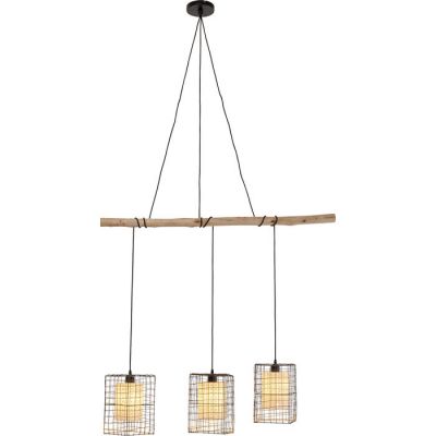 Світильник підвісний KARE DESIGN Three Grids, 120 см, (чорно-бежевий) 53142 у Києві купити kare-design меблі світло декор