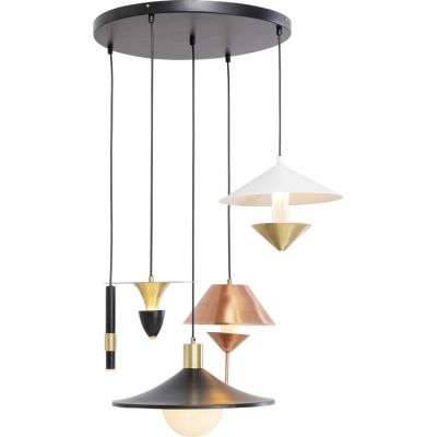 Світильник підвісний KARE DESIGN Cappelli,d:50, (чорно-золотий) 55733 у Києві купити kare-design меблі світло декор