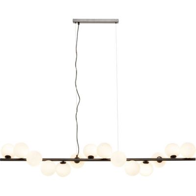 Підвісна лампа KARE DESIGN Scala Balls Milky Black, 150cм, (біло-чорний) 56903 у Києві купити kare-design меблі світло декор