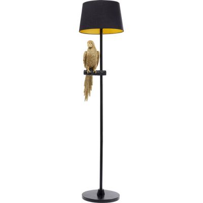 Торшер KARE DESIGN Animal Parrot Gold, 176 см, (чорно-золотий) 53445 в Киеве купить kare-design мебель свет декор