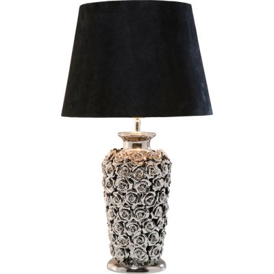 Лампа настільна KARE DESIGN Rose Silver, 59 см, (чорно-сірий) 33215 в Киеве купить kare-design мебель свет декор