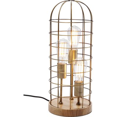 Настільна лампа Cage Tre Wood 60149 у Києві купити kare-design меблі світло декор