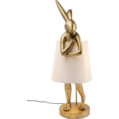 Лампа настільна KARE DESIGN Animal Rabbit Gold/White, 88 см, (біло-золотий) 52523 в Киеве купить kare-design мебель свет декор