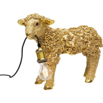 Настільна лампа Animal Flower Sheep Gold 36cm 53707 у Києві купити kare-design меблі світло декор