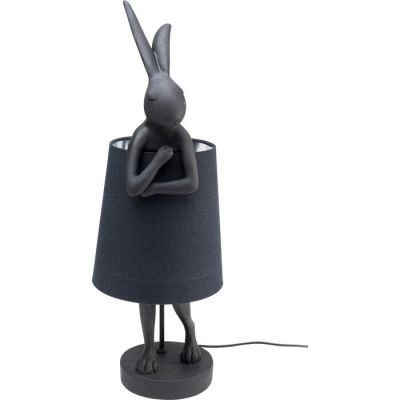 Настільна лампа Animal Rabbit Matt Black 68cm 53473 у Києві купити kare-design меблі світло декор