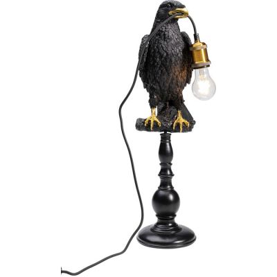 Лампа настільна KARE DESIGN Animal Sitting Crow Mat Black, 61 см, (чорний) 52705 у Києві купити kare-design меблі світло декор