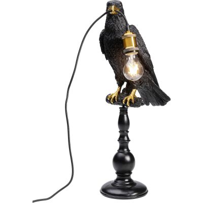 Лампа настольная Sitting Crow Mat Black 52705 в Киеве купить kare-design мебель свет декор