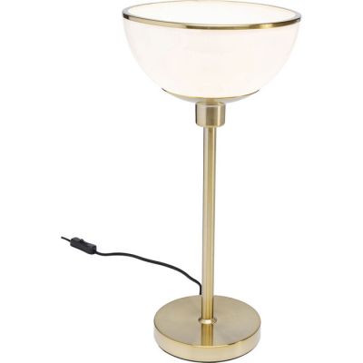 Лампа настільна KARE DESIGN Oslo White, 40 см, (біло-золотий) 52800 у Києві купити kare-design меблі світло декор