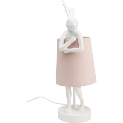 Лампа настільна KARE DESIGN Animal Rabbit White/Rose, 50 см, (рожевий) 53475 в Киеве купить kare-design мебель свет декор