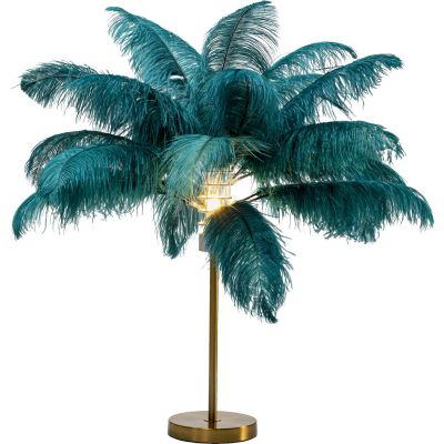 Настольная лампа Feather Palm Green 60cm 53746 в Киеве купить kare-design мебель свет декор
