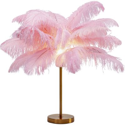 Лампа настільна KARE DESIGN Feather Palm Pink, 60 см, (рожевий) 53747 у Києві купити kare-design меблі світло декор