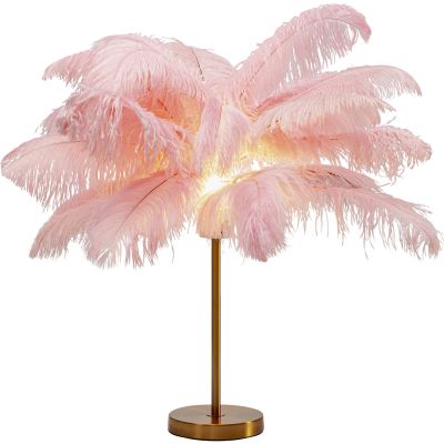 Настольная лампа Feather Palm Pink 60cm 53747 в Киеве купить kare-design мебель свет декор