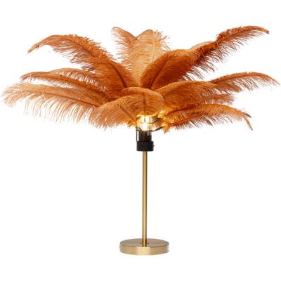 Лампа настільна KARE DESIGN Feather Palm Rusty Red, 60 см, (рудий) 54548 у Києві купити kare-design меблі світло декор