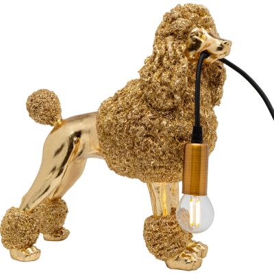 Настольная лампа Animal Poodle Gold 32cm 54552 в Киеве купить kare-design мебель свет декор