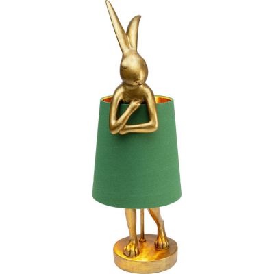 Лампа настільна KARE DESIGN Animal Rabbit Gold/Green, 68 см, (зелено-золотий) 53471 в Киеве купить kare-design мебель свет декор