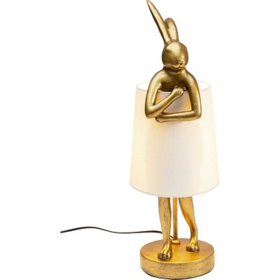 Настольная лампа Animal Rabbit Gold/White 50cm 53474 в Киеве купить kare-design мебель свет декор