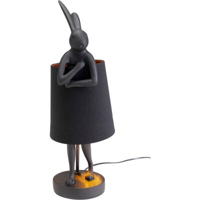 Настільна лампа Animal Rabbit Matt Black 50cm 55797 у Києві купити kare-design меблі світло декор