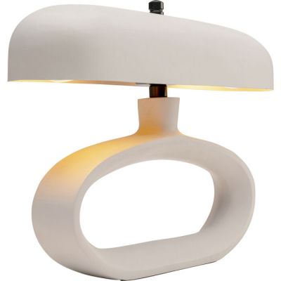 Лампа настільна KARE DESIGN Suki Beige, 26 см, (біло-бежевий) 56465 у Києві купити kare-design меблі світло декор