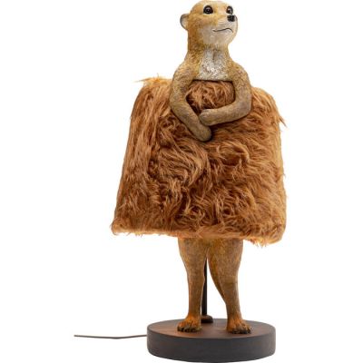 Лампа настільна KARE DESIGN Animal Meerkat Fur , 51 см, (світло-коричневий) 56772 в Киеве купить kare-design мебель свет декор
