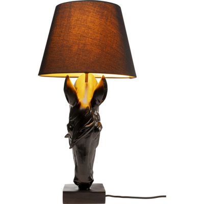 Лампа настільна KARE DESIGN Horse Head , 50 см, (чорний) 56860 в Киеве купить kare-design мебель свет декор
