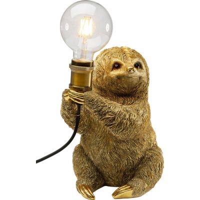 Лампа настільна KARE DESIGN Sloth, 30 см, (золотий) 56883 у Києві купити kare-design меблі світло декор