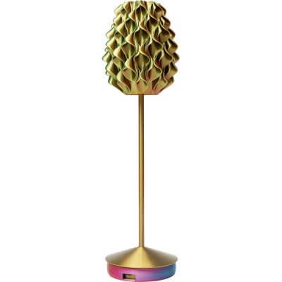Лампа настільна KARE DESIGN Swirl gold sunset LED, 41 см, (різнокольоровий) 57648 у Києві купити kare-design меблі світло декор