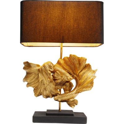Лампа настільна KARE DESIGN Betta Fish, 53 см, (чорно-золотий) 57743 у Києві купити kare-design меблі світло декор