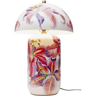 Лампа настільна KARE DESIGN Lillies Pink,d:38, (різнокольоровий) 58105 в Киеве купить kare-design мебель свет декор