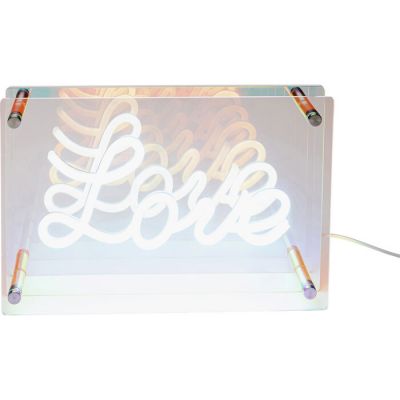Світильник настільний KARE DESIGN LED Font LOVE, (різнокольоровий) 58138 в Киеве купить kare-design мебель свет декор