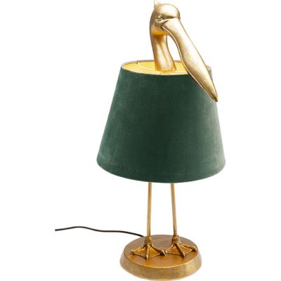 Світильник настільний KARE DESIGN Pelican, 62 см, (зелено-золотий) 58417 в Киеве купить kare-design мебель свет декор