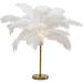 Настольная лампа Feather Palm White 60cm