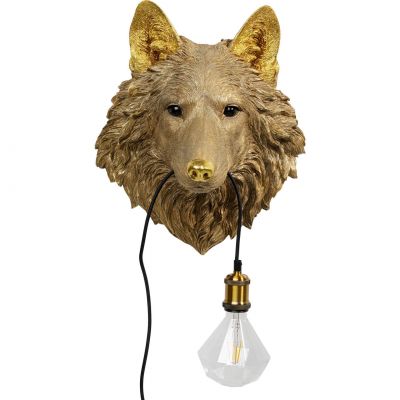 Настінний світильник бра Animal Wolf Head 40x47см. 52708 у Києві купити kare-design меблі світло декор