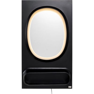 Дзеркало з освітленням прямокутне  KARE DESIGN Aero LED Black , 80x141 см, (чорний) 70840 в Киеве купить kare-design мебель свет декор