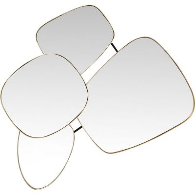 Дзеркало настінне фігурне KARE DESIGN Shapes, 110х130 см, (латунь) 83009 у Києві купити kare-design меблі світло декор