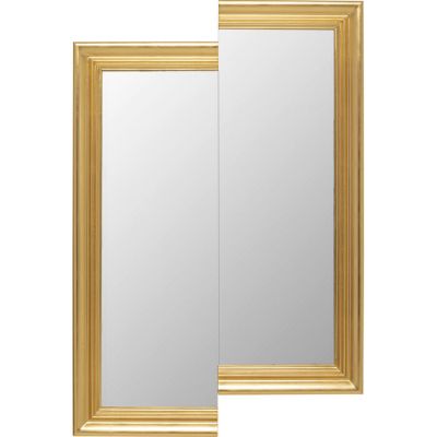 Дзеркало настінне фігурне KARE DESIGN Double Vision Rectangular, 121x81 см, (золотий) 70022 у Києві купити kare-design меблі світло декор