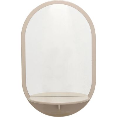 Дзеркало настінне фігурне KARE DESIGN Groove Taupe, 70x110 см, (сіро-коричневий) 71176 у Києві купити kare-design меблі світло декор