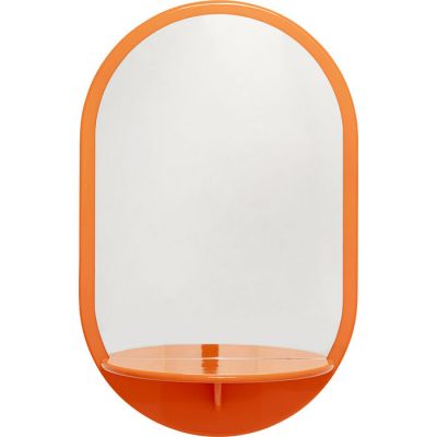 Дзеркало настінне фігурне KARE DESIGN Groove Orange, 70x110 см, (помаранчевий) 71182 у Києві купити kare-design меблі світло декор