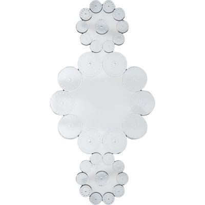 Дзеркало настінне фігурне KARE DESIGN Ice Flowers, 195х102 см, (хром) 79005 у Києві купити kare-design меблі світло декор