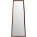 Дзеркало настінне фігурне KARE DESIGN Arezzo Coffee Trapez, 65(45)x160 см, (коричневий)