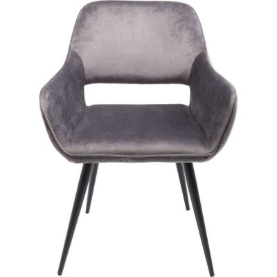 Стілець з підлокотниками KARE DESIGN San Francisco Grey, (сірий) 83314 в Киеве купить kare-design мебель свет декор