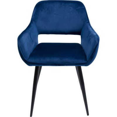 Стілець з підлокотниками KARE DESIGN San Francisco Blue, (синій) 84759 в Киеве купить kare-design мебель свет декор