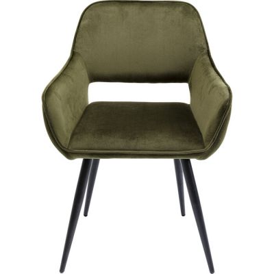 Стілець з підлокотниками KARE DESIGN San Francisco Dark Green, (зелений) 84758 в Киеве купить kare-design мебель свет декор